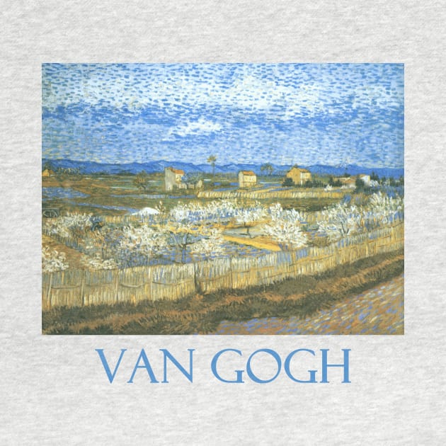 Peach Trees in Blossom by Vincent van Gogh by Naves